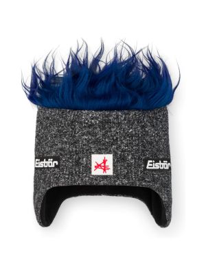 Cocker Fleece Ski Austria Mütze mit Kunstfell Haaren 