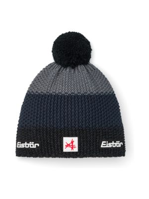 Star Pompon Ski Austria Fleece Mütze mit Merino Wolle 