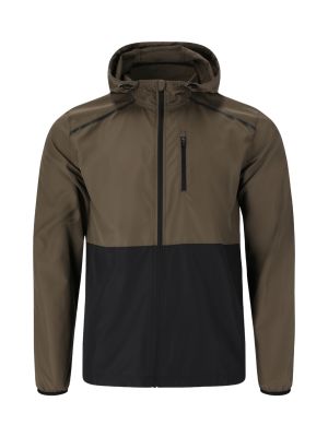 Hugoee Herren Laufjacke mit Kapuze 