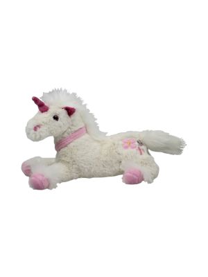 Plüsch Einhorn liegend Kinder Kuscheltier ca. 25 cm 