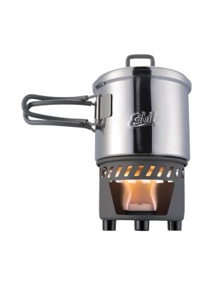 Trockenbrennstoff Kochset 585 ML Edelstahl 