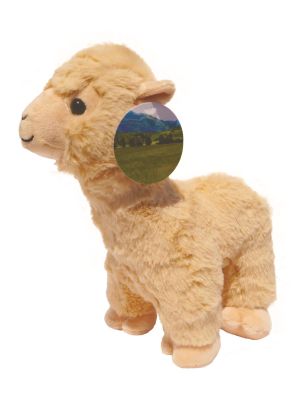 Plüsch Alpaka beige 