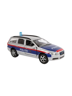 Volvo V70 österreichische Polizei Lizenz mit Rückzug, Licht & Sound 