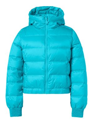 Eva Damen Daunen Jacke mit Kapuze 