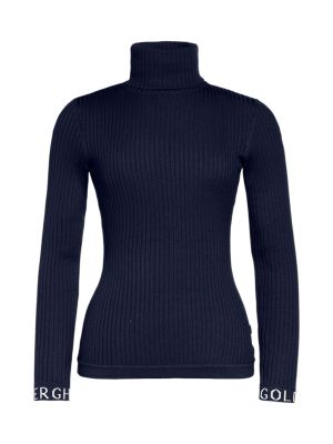 Mira eleganter Ripp Pullover mit Signature-Details 
