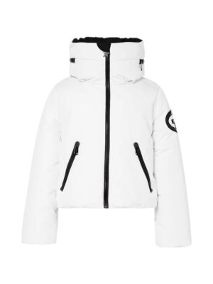 Porter Damen Daunen Skijacke mit Kapuze 