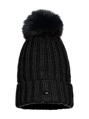 Una Beanie Wintermütze mit Bommel 