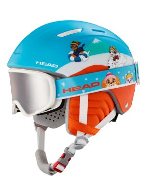 Mojo Set Kinder Skihelm und Skibrille 