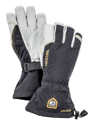 Army Leather Gore-Tex 5 Finger Skihandschuhe 
