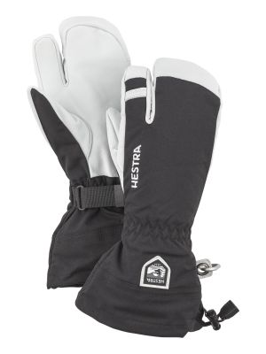 Army Leather Heli Ski 3 Finger Skihandschuhe 