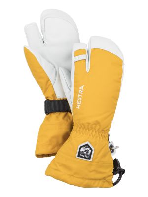 Army Leather Heli Ski 3 Finger Skihandschuhe 