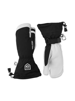 Army Leather Heli Ski 3 Finger Skihandschuhe 