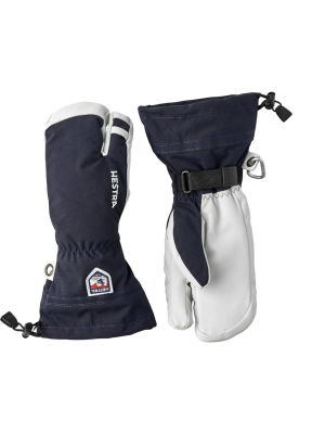 Army Leather Heli Ski 3 Finger Skihandschuhe 
