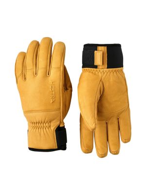 Omni Herren 5-Finger Ski Handschuhe aus Leder 
