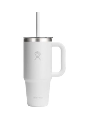 24 OZ Travel Tumbler Clear Lid Trinkflasche 