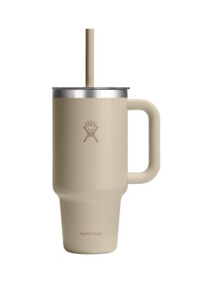 32 OZ Travel Tumbler Clear Lid Trinkflasche 