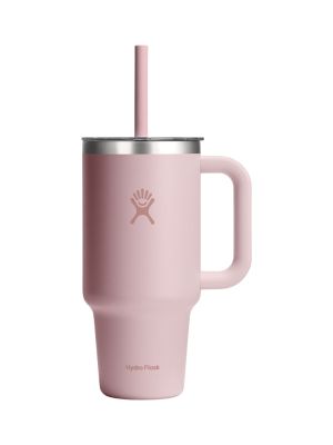 32 OZ Travel Tumbler Clear Lid Trinkflasche 