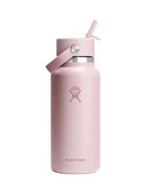 32 OZ Wide Flex Straw Cap Trinkflasche 