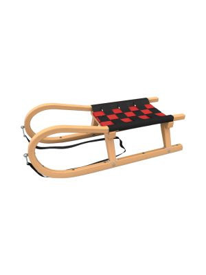 Familienrodel + Zugband, Einsitzer, 95cm divers 