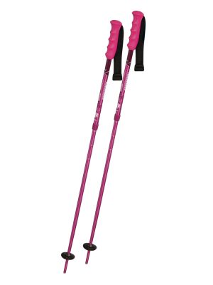 Pink Smash Teleskop Kinder Skistöcke Länge 80-105 cm verstellbar 
