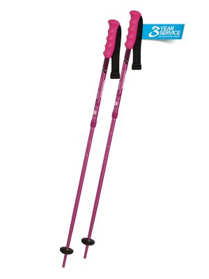 Pink Smash Teleskop Kinder Skistöcke Länge 80-105 cm verstellbar 