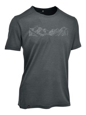 Bezau XT Herren Outdoor Funktions-T-Shirt mit Print 