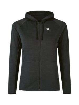 Timeless Maglia Damen Fleece Outdoor Jacke mit Kapuze 