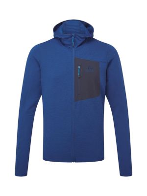 Lumiko Herren Fleece Jacke mit Kapuze 