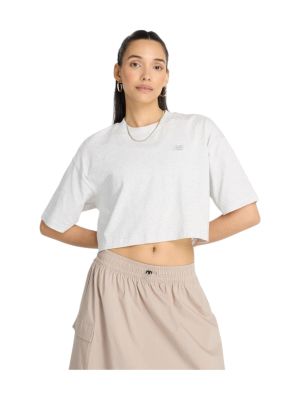Logo Relaxed Jersey Damen T-Shirt 