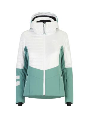 151 Insulated Damen Skijacke mit Swarovski-Kristallen und abnehmbarer Kapuze 