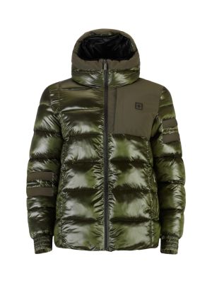 211 Eco-Down Herren Ski- und Freizeit Jacke mit Kapuze 