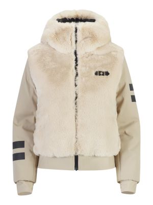 461 Double-Face Bomber Damen Skijacke mit Kapuze 