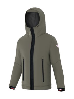 Cieloato Herren Skijacke mit abnehmbarer Kapuze 