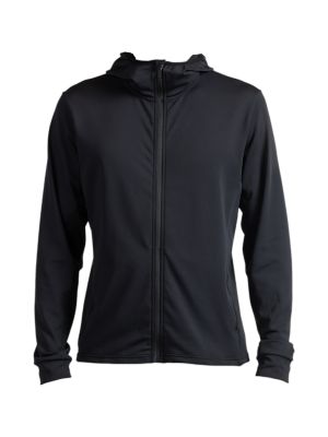 Mid Layer Stretch Herren Kapuzensweatshirt 