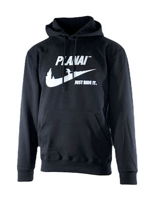 Just Ride It Planai Uni Kapuzen Sweater schwarz 