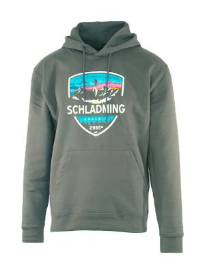 My Mountain Austria 2995 Herren Kapuzensweater grau 
