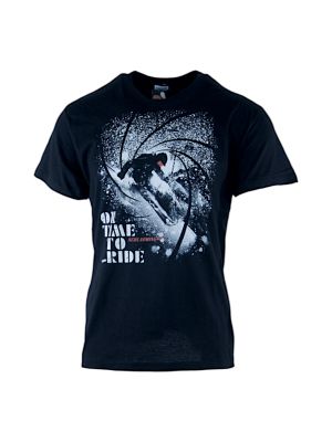 On Time To Ride Herren T-Shirt schwarz 