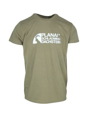 Planai Dachstein South Logo Herren T-Shirt grün 