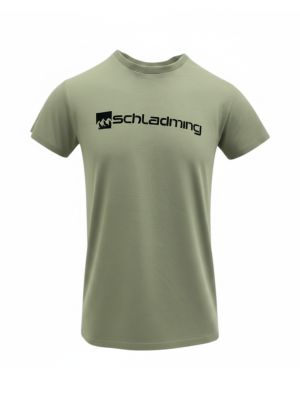 Squary Logo Flock T-Shirt 