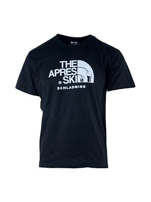 The Apres Ski Herren T-Shirt schwarz 