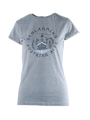Top Of The Nature Austrian Alps Damen T-Shirt grau 