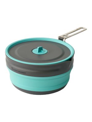 Frontier Camping Kochtopf mit Abgießoption zusammenfaltbar ultraleicht 