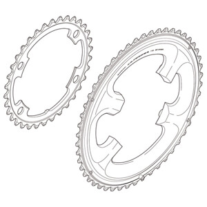 Kettenblatt ult.FC6800 34Z 