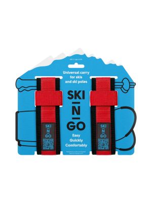 Skihalterung für Ski und Stöcke 