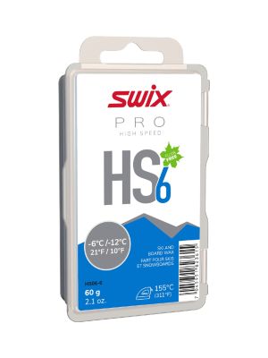 HS6 Blue -6°C/-12°C 60g Skiwachs 