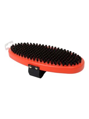 T157O Brush oval, horsehair Rosshaar Strukturbürste Skiservice 