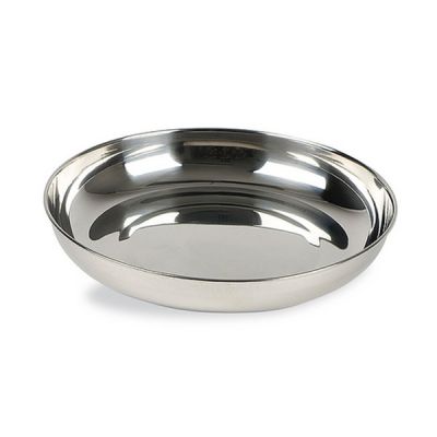 Small Plate Edelstahl Teller Campinggeschirr 