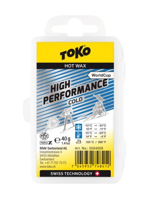 World Cup High Performance Cold 40g -12/-24 °C Skiwachs 