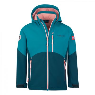 Girls Balestrand Mädchen Softshell Jacke mit abnehmbarer Kapuze 