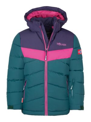 Gryllefjord warme Mädchen Skijacke mit abnehmbarer Kapuze 